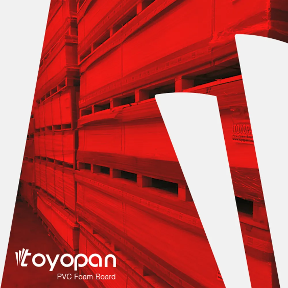 Toyopan PVC Foam Board warehouse and shipping area